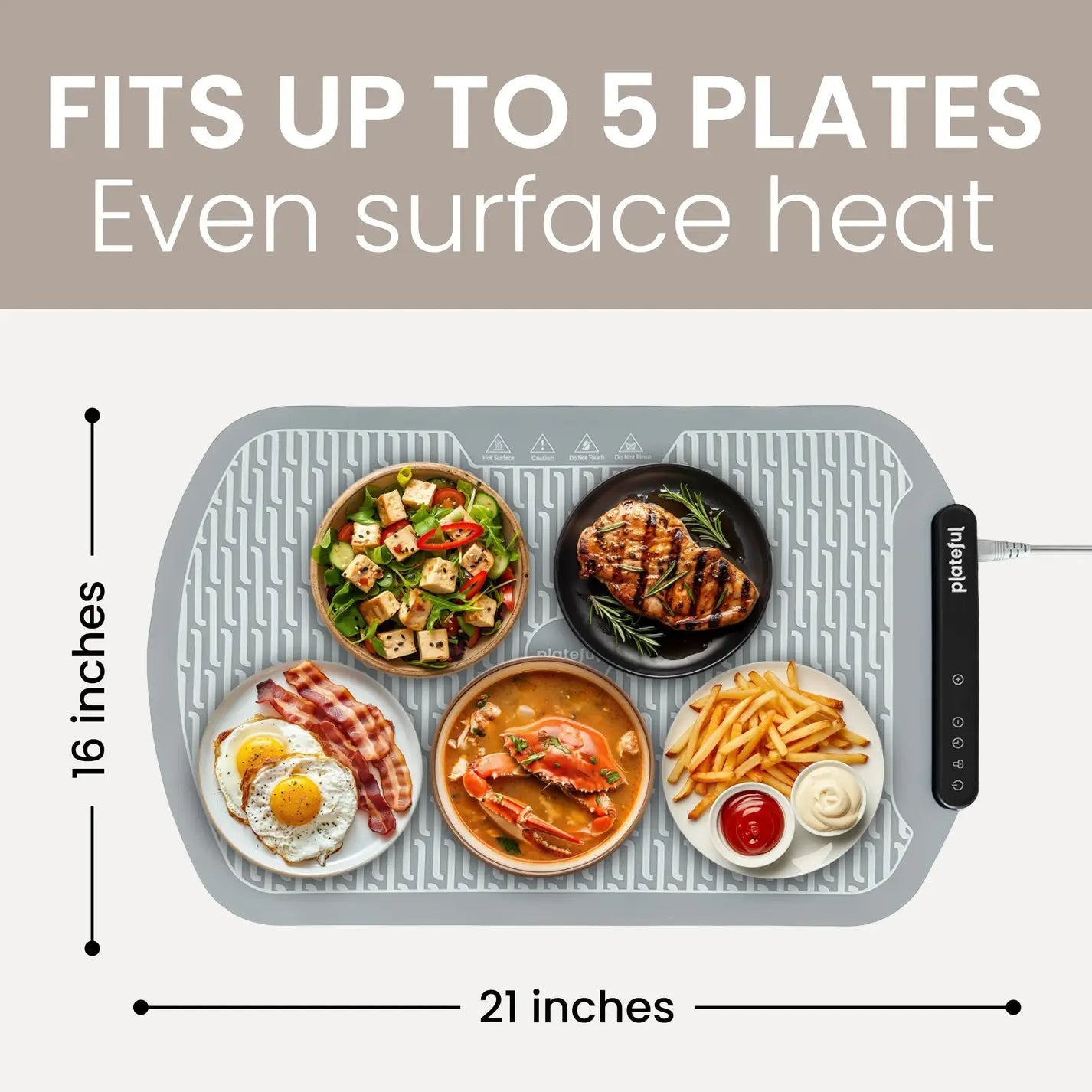 Platemo™ Food Warming Mat